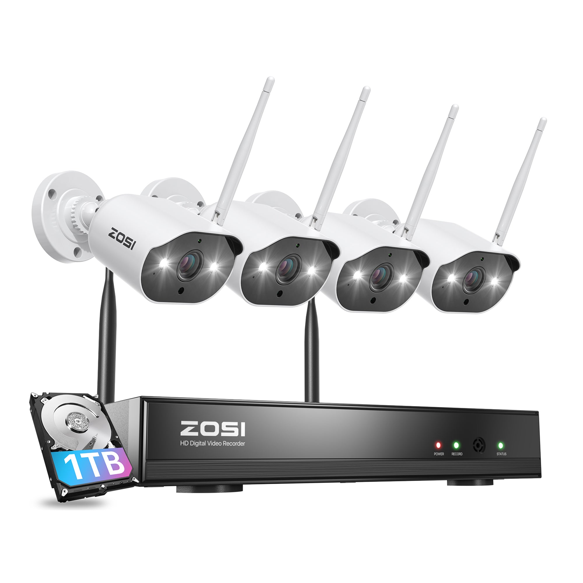 Zosi home store security camera system