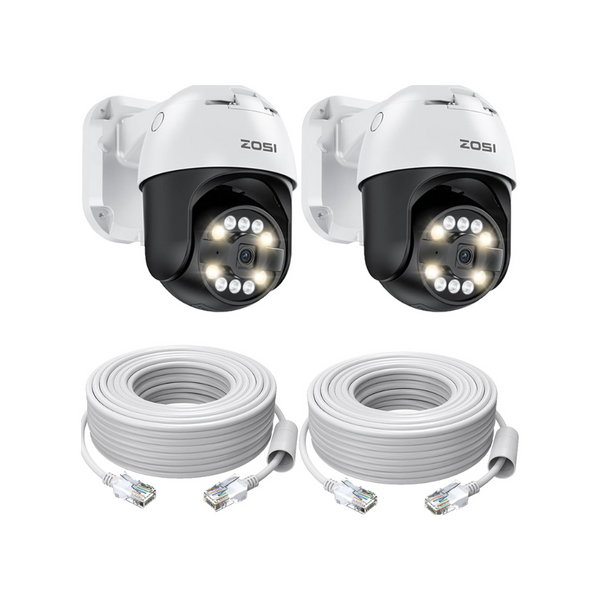 C296 5MP 2pcs PoE Add-on Camera + 60ft Ethernet Cable