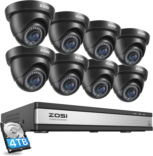 C419 16 Channel 1080P CCTV Camera System + 2TB/4TB Hard Drive