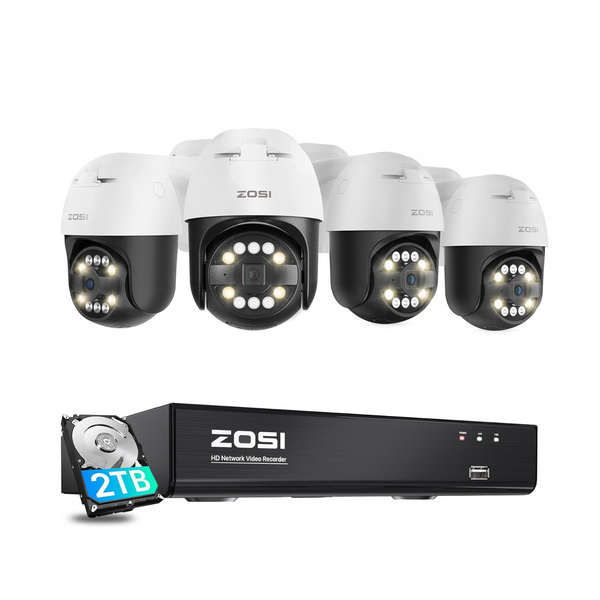 zosi c296 5mp poe cctv system